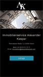Mobile Screenshot of alexanderkaspar.com